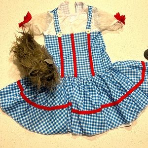 Wizard of Oz - Dorothy dress + Toto stuffie